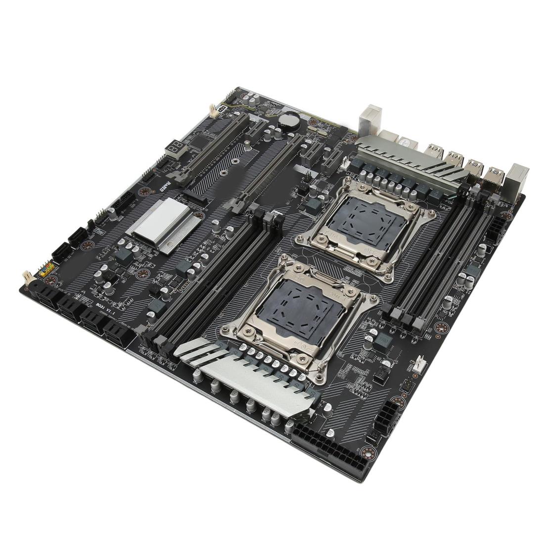 1 V3 V4 マザーボードゲーミング マザーボード E ATX マザーボードデスクトップ マザーボード、X99 DUAL F2 8 DDR4 マザーボード ポート 11 V3 V4 10 3.0 M.2 NVME インターフェイス E ATX ゲーミング マザーボード 2