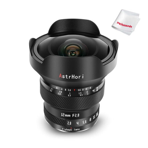 AstrHori 12mm F2.8 魚眼レンズ フルフレーム 185° の超広角 8群11枚 美しいボケ味 旅行/風景/パノラマ/夜景に適応 (RFマウント) AstrHori 12mm F2.8 魚眼レンズ フルフレーム 185° の超広角 8群11枚 美しいボケ味 旅行/風景/パノラマ/夜景に適応 (RFマウント)