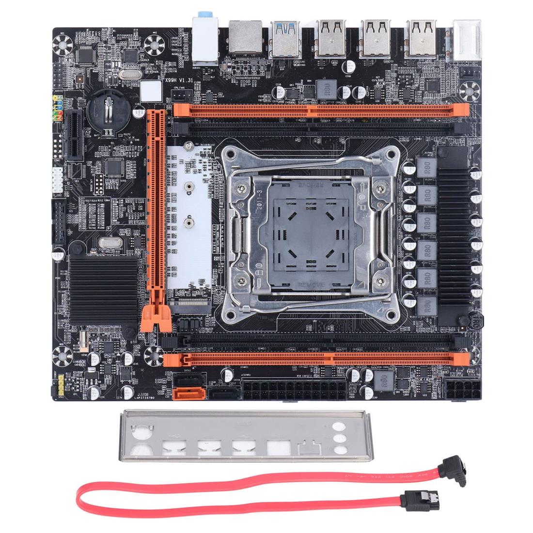 X99HゲーミングマザーボードLGA20113 DDR4 PCサーバーマザーボード、6チャネル、CPU V3 V4USB3.0SATAポートをサポート