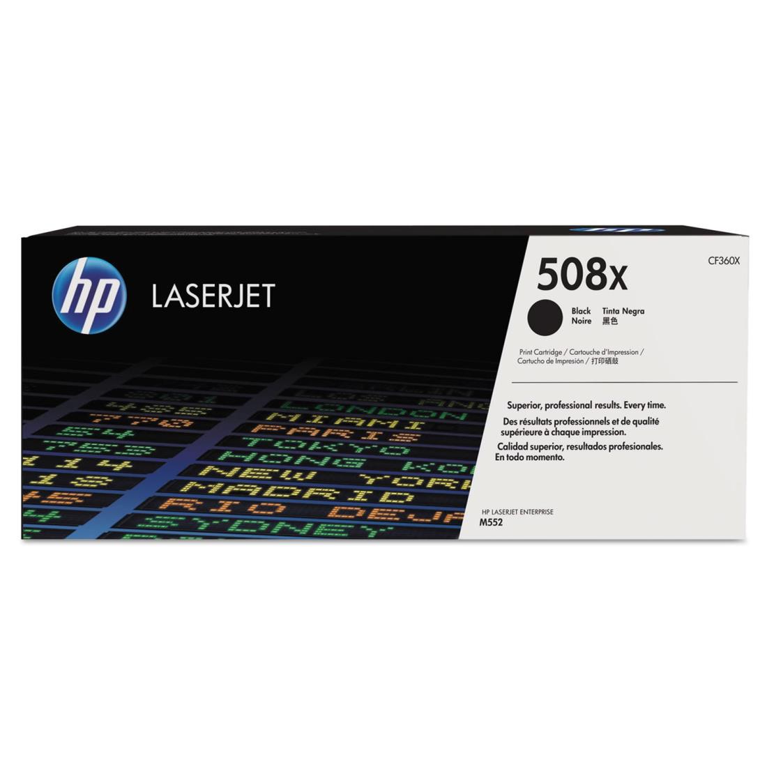 HP エイチピー 純正 508X 黒(大容量) CF360X