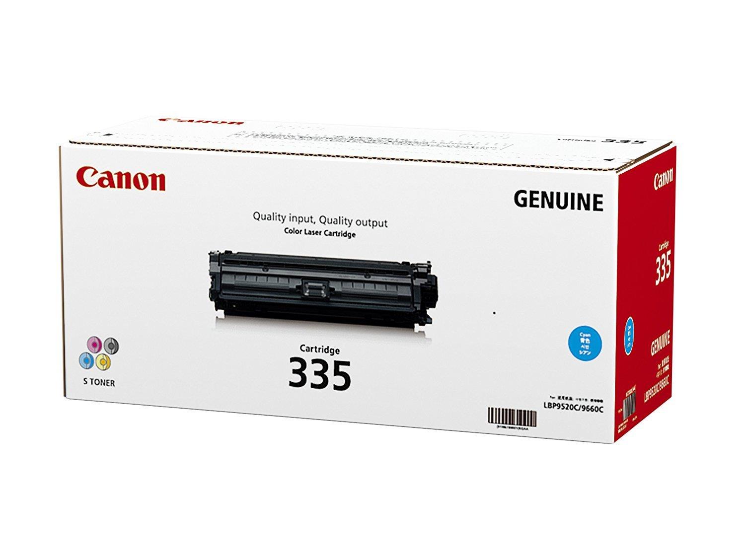 CANON トナーカートリッジ335 シアン 純正品