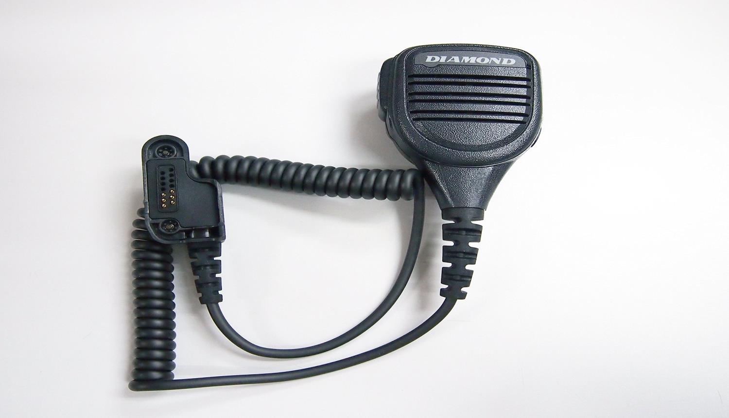 第一電波工業　ダイヤモンド　MS900WVD　防水型ハンディ用スピーカーマイク（八重洲／スタンダードのデジタル簡易無線機用）