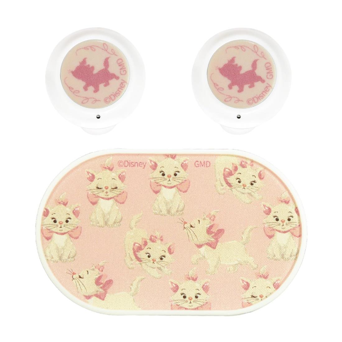 グルマンディーズ ディズニーキャラクター Bluetoothステレオイヤホン パウダーピンク DNG-132A