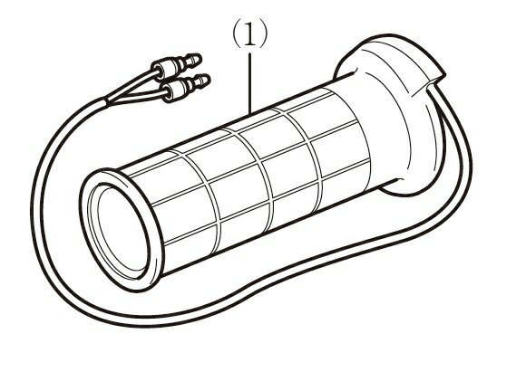 【送料無料】【ホンダ純正】 【補修や交換用に】グリップヒーター用補修部品　グリップヒーター左側のみ 【08T50-GBJ-001Eの補修、交換用に】【HONDA】