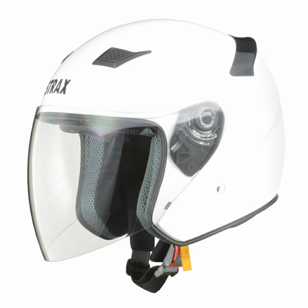 【LEAD(リード工業)】 【4952652007561】ジェットヘルメット STRAX SJ-8 ホワイト LLサイズ (61〜62cm未満)
