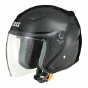 【送料無料】【LEAD(リード工業)】 【4952652007578】ジェットヘルメット STRAX SJ-8 ブラック Mサイズ (57-58cm未満)