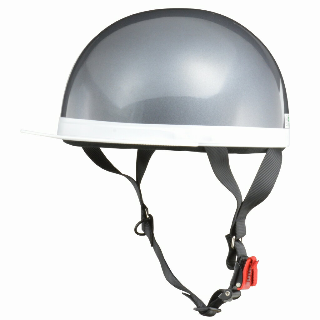 【送料無料】【LEAD(リード工業)】 【4952652008445】CR-740 ハーフヘルメット　ガンメタ 原付 カブ 激安 ハーフヘルメット ・ 半帽 リード工業 SG規格 PSCマーク付き フリーサイズ（57～60cm）