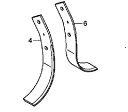 【ホンダ純正】純正 耕運機 耕うん機 標準（フレンチ爪） タインキット 06722-733-J00 対応機種：F310 F401〔～10145844K/KC ～1022374KCH〕 【交換や補修にどうぞ】