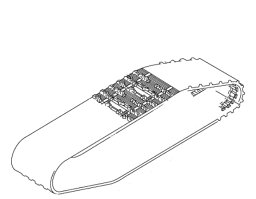 【ヤマハ(YAMAHA)】 純正 スノーモービル用　トラックアッセンブリー 8GK-47110-01(旧型番8GK-47110-01） RPZ50　RT50　キャタピラ 【8gk4711000】