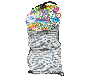 【送料無料】【PALMY】 PL-31-S キッズ用プロテクター ホワイト、ブラック 幼稚園、小学生低学年向け(目安です) ひじ、ひざ、てのひらをガードするお子様用プロテクター 一輪車、ローラースケート、スケートボード、キックバイク、自転車などの練習に最適 肌触りが良いメッ