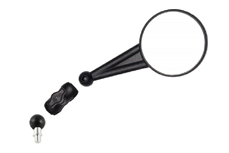 【ダブルテイクミラー】 【DTM-MS10SET】Doubletake エンデューロミラーセット片側 ショート 10mm×1.25正ネジ 片側1本 左右共通 汎用 DTM-MS10SET