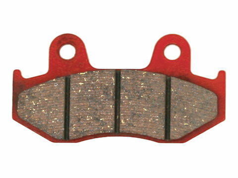 【4909449441077】【送料無料】【DAYTONA(デイトナ)】 赤パッド 【セミメタルパッド】 79780 【一緒に買うとお買い得！】