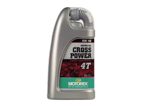 【4909449519684】【送料無料】【【MOTOREX（モトレックス）】 CROSS POWER 4T 【5W40】1リットル　100％化学合成油　97789 旧品番：79541【オフロード/モタード用】(2)