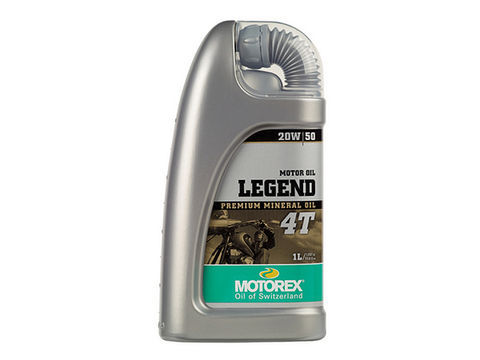 【4909449520147】【送料無料】【【MOTOREX（モトレックス）】 LEGEND 4T 【20W50】　1リットル　部分合成油　97812 旧品番：79559【ビッグツイン/アメリカン専用】