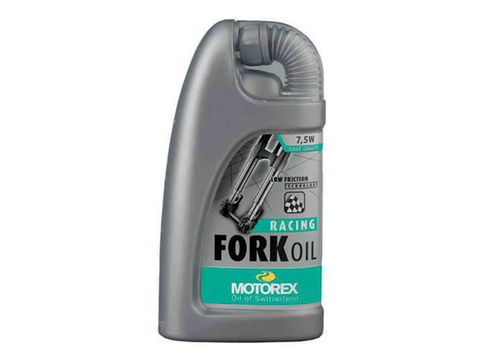【4909449520345】【送料無料】【【MOTOREX（モトレックス）】 レーシングフォークオイル 【7.5W】 1リットル　97823 旧品番：79567