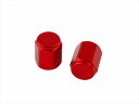 4945716804022 ポスト投函便 ヘックスエアーバルブ(プレーン) 2pcs/レッド 000804-02 【POSH FAITH(ポッシュ フェイス)】