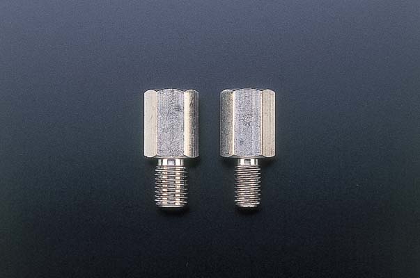 4945716107178 ミラーアダプター ステンレス／1ケ M8→ギャクM8 001717 【POSH FAITH(ポッシュ フェイス..