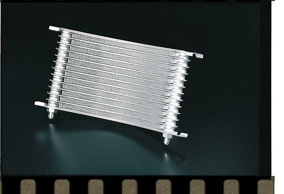 【4520616302603】【PLOT(プロト)】 オイルクーラー 007-1050 PLOT ラウンドオイルクーラーコア シルバー 13ROW #6 適応車種:13ROW #6 【バイクカスタムパーツ 適応車両 13ROW #6】