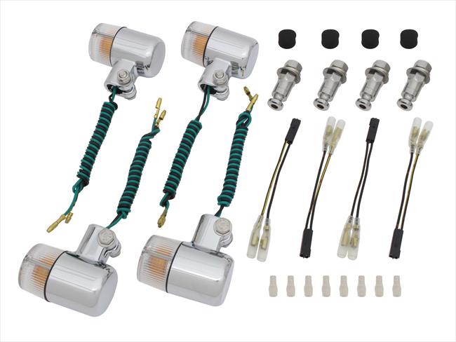 4945716537036 キャスト71ウインカーキット クリア 250TR 074092-33 【POSH FAITH(ポッシュ フェイス)】