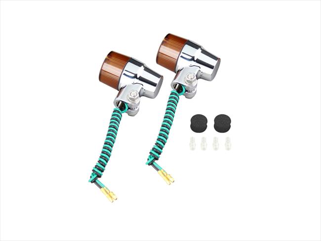 4945716911041 キャストSバイクミニウインカー 2個入り シングル球／オレンジレンズ 093032 【POSH FAITH(ポッシュ フェイス)】