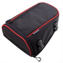 【デグナー(DEGNER)】 NB-187 シート ホルスター バッグ/SEAT HOLSTEER BAG レッドパイピング