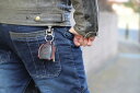 【デグナー(DEGNER)】 K-67 HDキーケース ブラック−レッド Key fob Case for Sportstar S & Pan America