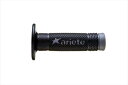 【アリート(ariete)】 【4550255330576】 02643-GRN ariete VULCAN OFF GRIPS GRY/BLK スーパーソフト/115mm/非貫通