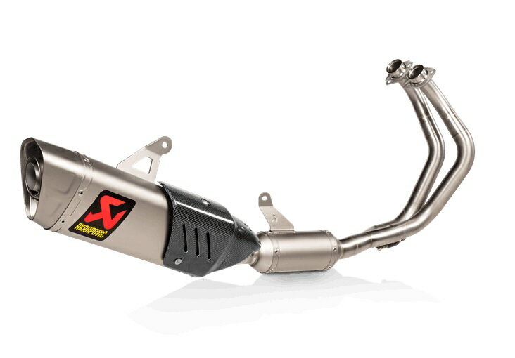 【AKRAPOVIC(アクラポビッチ)】 【4538792916101】 S-Y7R12-APT レーシングライン オフロードプログラム　チタン　YAMAHA　YZF-R7