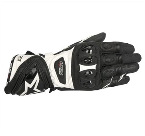 【アルパインスターズ】 【8051194988478】SUPERTECH_GLOVE 12 BK/WH 2XL