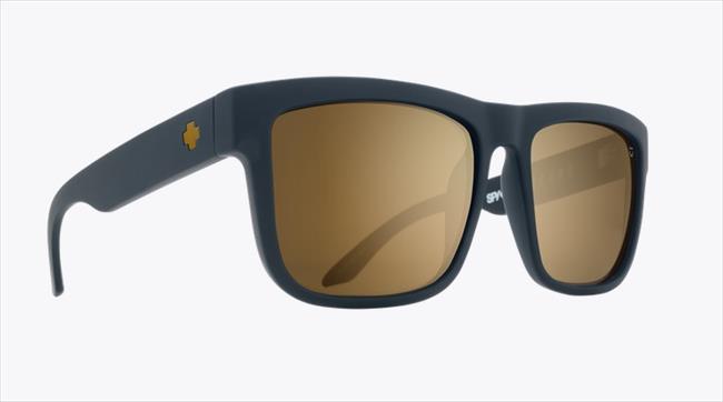 【スパイ(SPY)】 【648478790360】サングラス DISCORD AF SOFT MATTE BLACK - HAPPY BRONZE w/ GOLD MIRROR