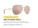 yXpC(SPY)z y648478796300zTOX BLACKBURN MATTE ROSE GOLD - HD PLUS GRAY GREEN WITH ROSE QUA