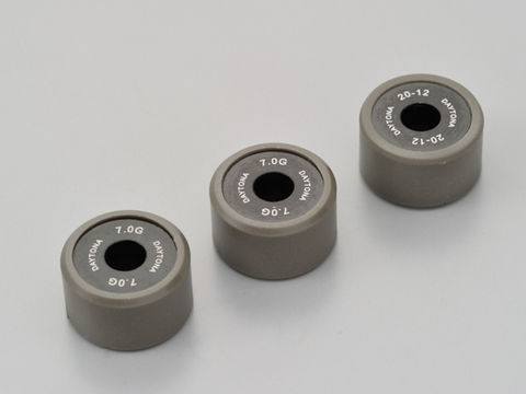 【DAYTONA(デイトナ)】 90477 DWRウエイトローラー3個セット φ20×12mm×7g ヤマハ系