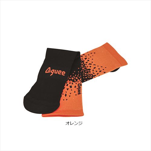 【GUEE(グイー)】 【4716112723794】 89510000 【ポスト投函便発送】GU Race fit socks dual　 オレンジ / M