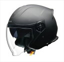 【LEAD(リード工業)】 【4952652151042】FLX ジェットヘルメット(インナーシールド付)M.BK LL