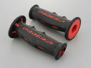 【DAYTONA(デイトナ)】 98024 PRO-GRIP スーパーバイクグリップ#601 耐震GEL 120mm 貫通 レッド/ブラック