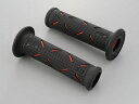 【DAYTONA(デイトナ)】 98037 PRO-GRIP スーパーバイクグリップ#717 耐震GEL 122mm 貫通 ブラック/レッド