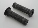【DAYTONA(デイトナ)】 98053 PRO-GRIP ビンテージグリップ#721 耐震GEL 125mm 非貫通 ブラック/グレー