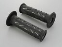 【DAYTONA(デイトナ)】 98068 PRO-GRIP スーパーバイクグリップ#724 耐震GEL 120mm 貫通 ブラック/グレー