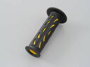 【DAYTONA(デイトナ)】 98078 PRO-GRIP ショートタイプ#724Mini 耐震GEL 115mm 貫通 ブラック/イエロー