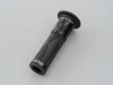 【DAYTONA(デイトナ)】 98091 PRO-GRIP スーパーバイクグリップ#728 STDラバー 122mm 貫通 ブラック/ブラック