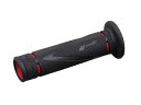 【DAYTONA(デイトナ)】 98152 PRO-GRIP スーパーバイクグリップ#838 耐震GEL 122mm 貫通 ブラック/レッド