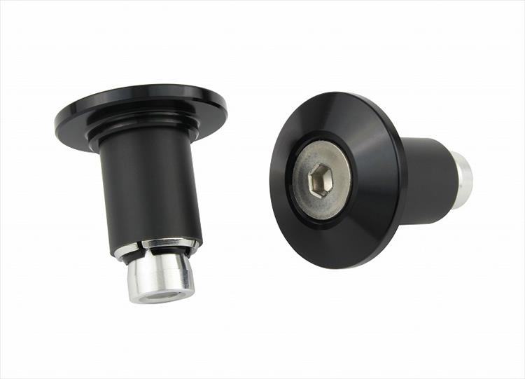 4945716157029 テーパードバーエンド ブラック ユニバーサル 031080-06-10 【POSH FAITH(ポッシュフェイス)】