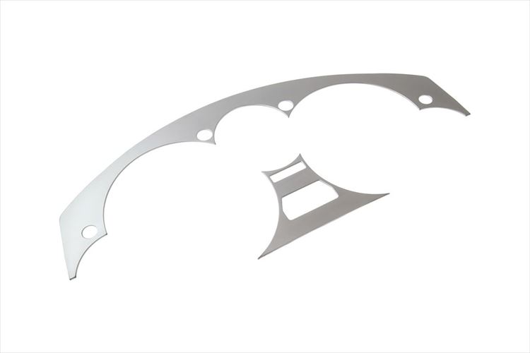 【I.L. Motorsport】 【4550255741853】 NC0-0045E アイエルモータースポーツ メーターパネル（クラスターベゼル） シルバー NCロードスター