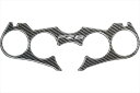 【ポスト投函便】【PRINT(プリント)】 【4549950491385】 PPS-Y4P PRINT トップブリッジステッカー カーボン柄 FZ8 10-14