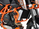 【ヘプコアンドベッカー】 【4548664881000】 5017518-0001 ヘプコ&ベッカ エンジンガード オレンジ 390Duke 13-20