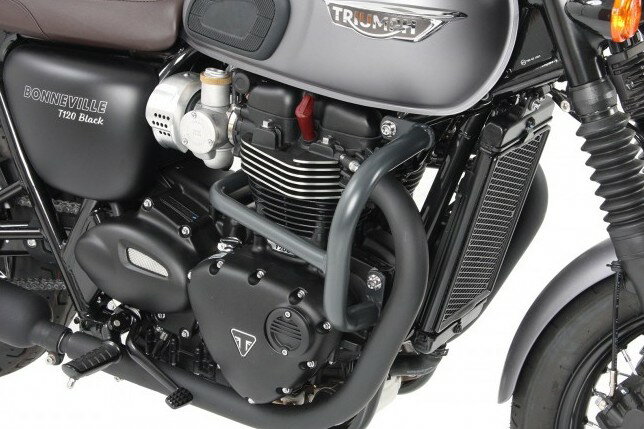 【ヘプコアンドベッカー】 【4548916925018】 5017544-0001 ヘプコ＆ベッカ エンジンガード ブラック Street Twin 16-20／Bonneville T120 16-20