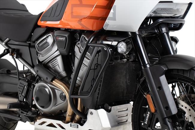 【ヘプコアンドベッカー】 【4550255654351】 5017600-0001 ヘプコ＆ベッカ エンジンガード ブラック PAN AMERICA 1250／SPECIAL 21