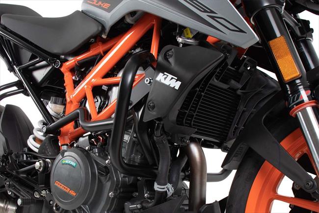 【ヘプコアンドベッカー】 【4550255654382】 5017631-0001 ヘプコ＆ベッカ エンジンガード ブラック 390 Duke 21