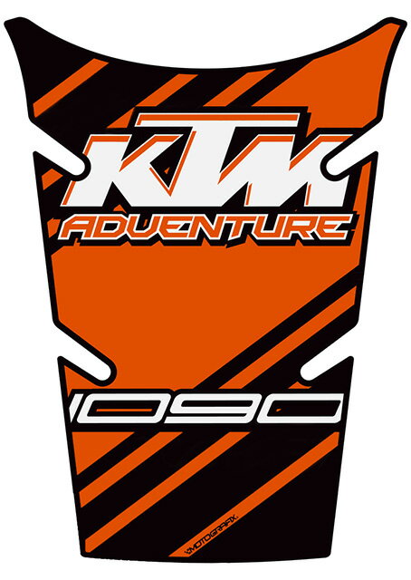 【定形外郵便】【モトグラフィックス】 【4580041225076】 MT-TKTM05OK タンクパッド ORG／BLK KTM 1090Adventure 17-18