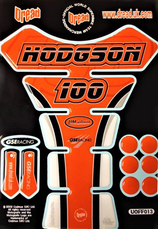 【定形外郵便】【モトグラフィックス】 【4580041227605】 MT-UOFF013S1 タンクパッド ORANGE STREET STYLE Hodgson100 HM Plant